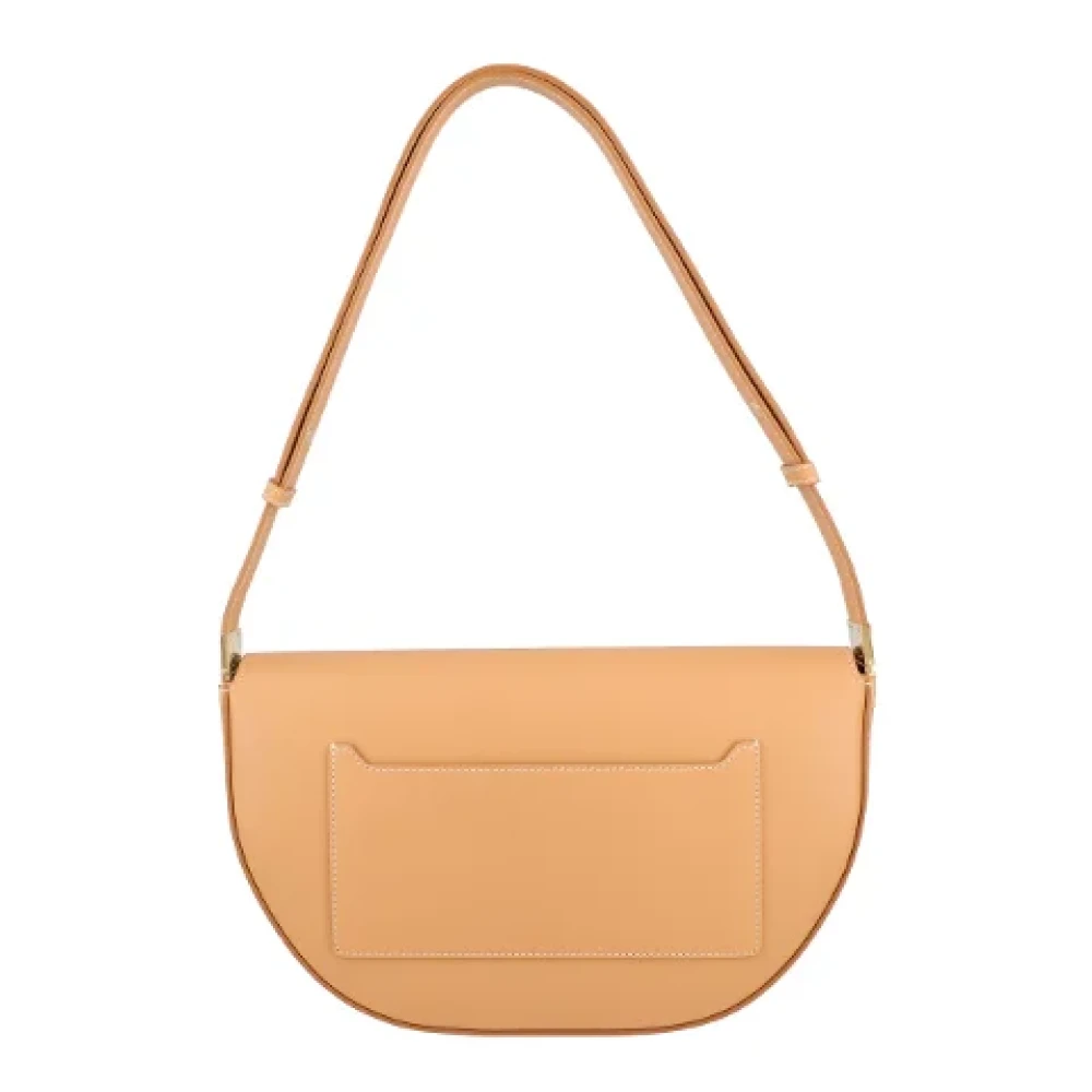 Burberry Leather shoulder-bags Orange Unisex