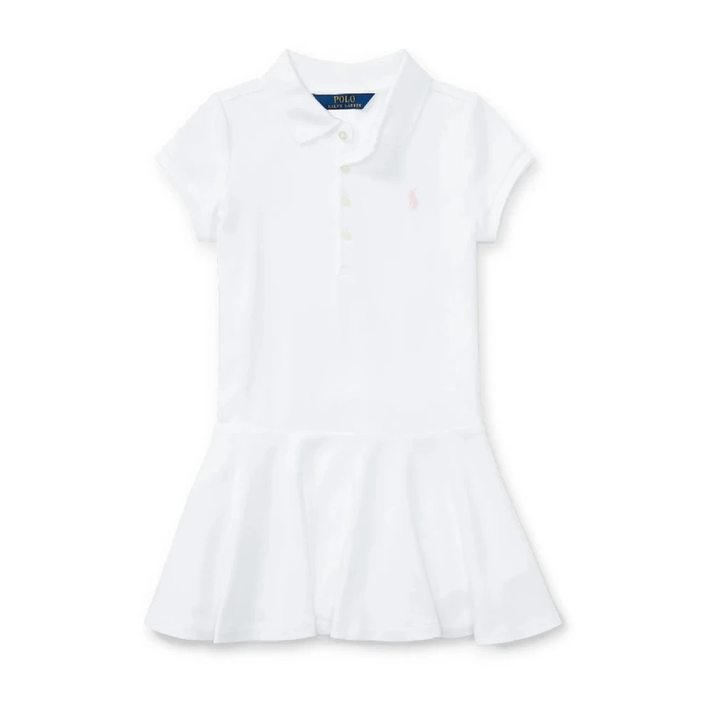 Polo Ralph Lauren White Kids Polo Knit Dress - Female - Dresses - 2 Y - Kids