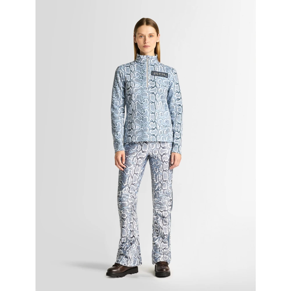 Fusalp Orion Swarovski Thermische Laag Blue Dames