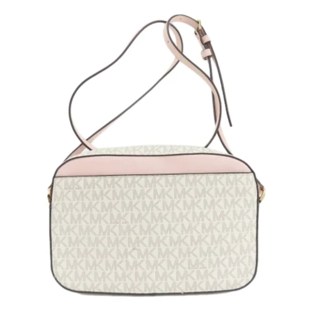 Michael Kors Pre-owned Plastic shoulder-bags White Dames