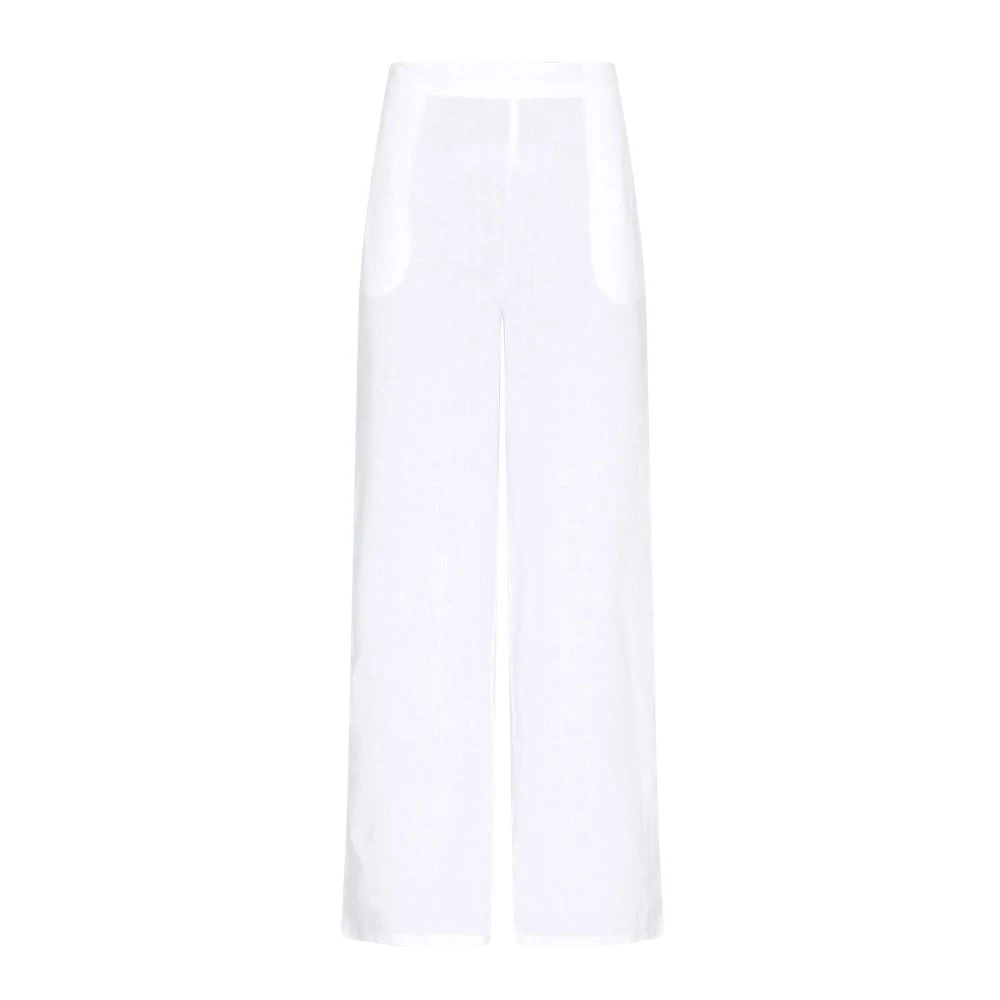 Vilebrequin Donna Bianco Pantaloni, S, New,