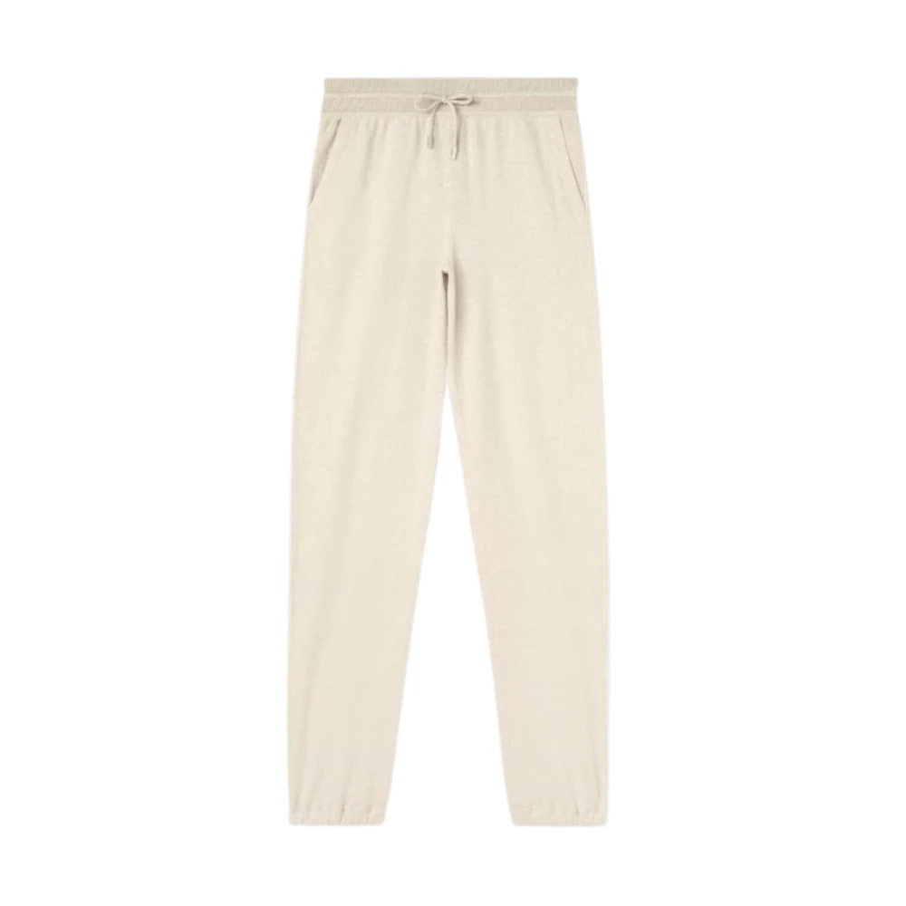 Loro Piana Kasjmier Gebreide Hoodie en Broek Set Beige Dames