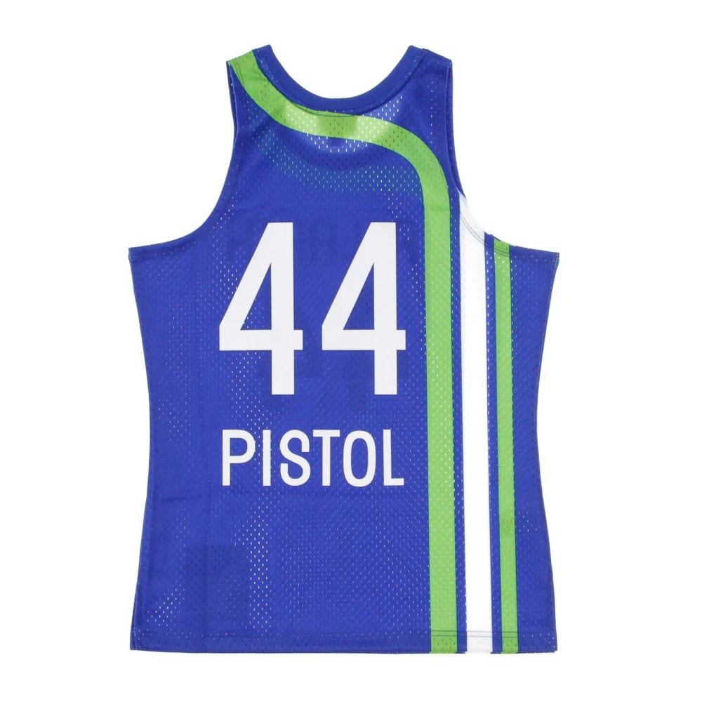 Mitchell & Ness Vintage NBA Swingman Jersey Pete Maravich Blue Heren