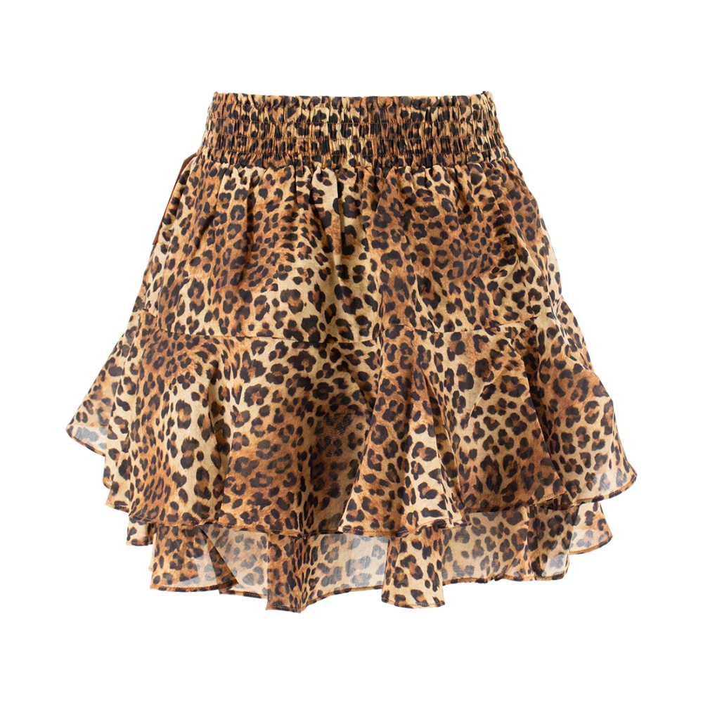 Mc2 Saint Barth Brown Short Skirts, Female, S, Short Skirt