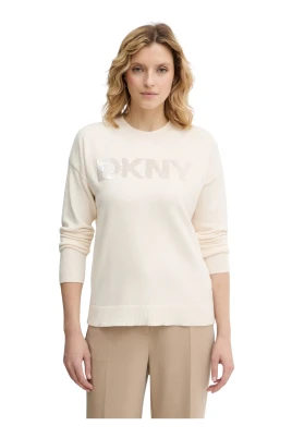 Sweater med paljettlogga