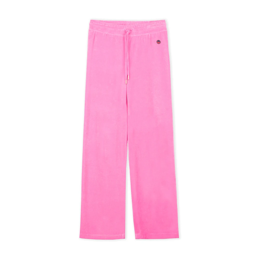 Busnel Blush Pink Velours Broek Pink Dames