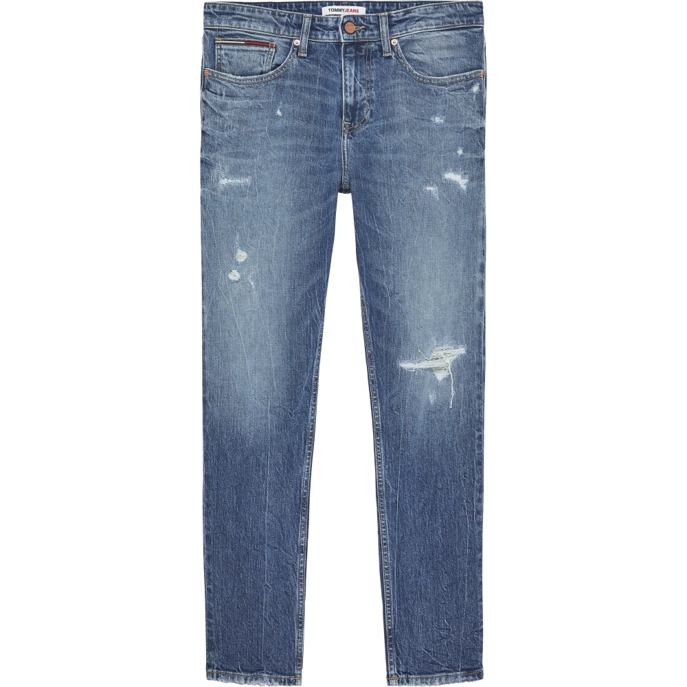 Tommy Jeans Heren Spijkerbroek Blauw Blue Heren