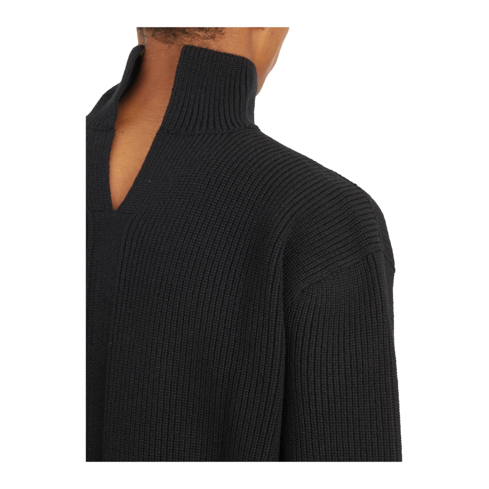 Rick Owens Fisherman Tabard Zwarte Top Black Heren