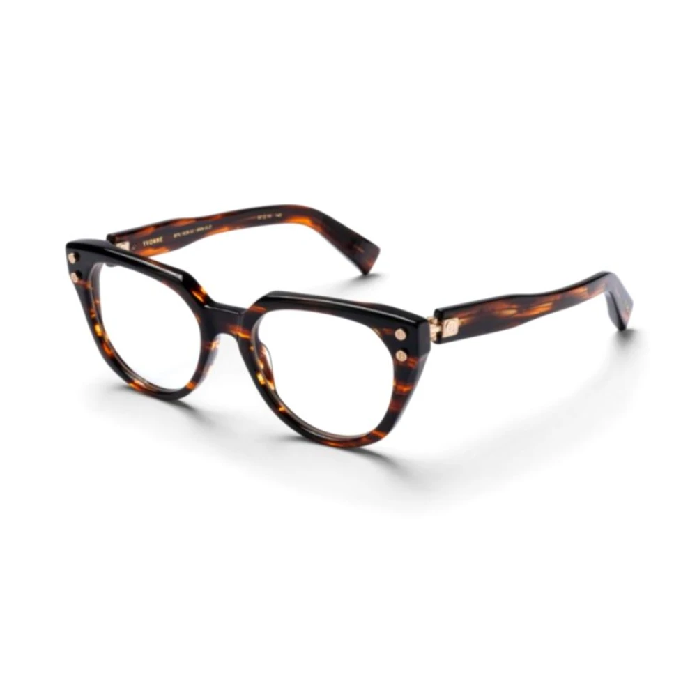Balmain Unisex Brown Yvonne Eyeglasses - Glasses - 52 Mm - Accessories