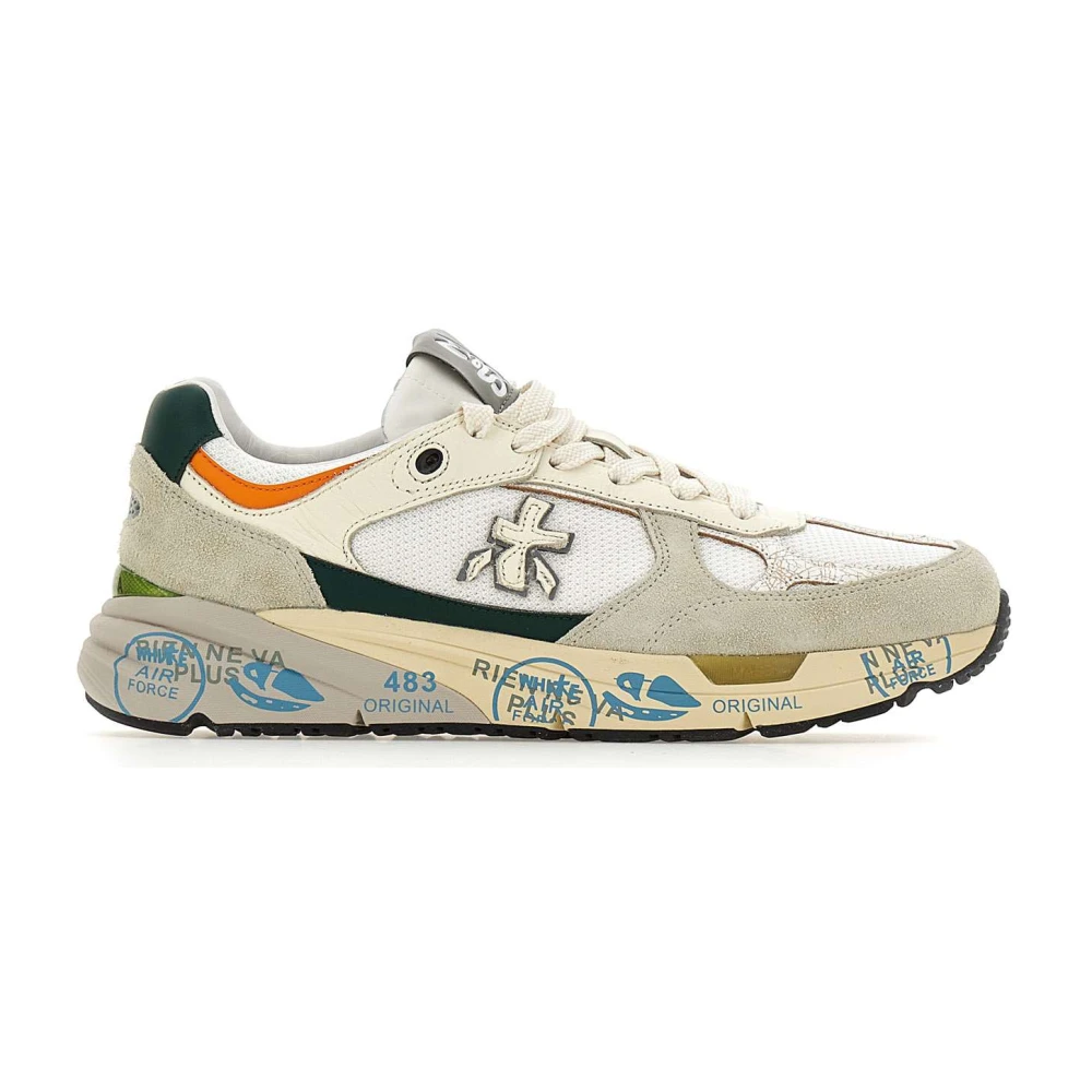 Premiata Men's Multicolor Sneakers, 6 Uk, Mase 25 8111