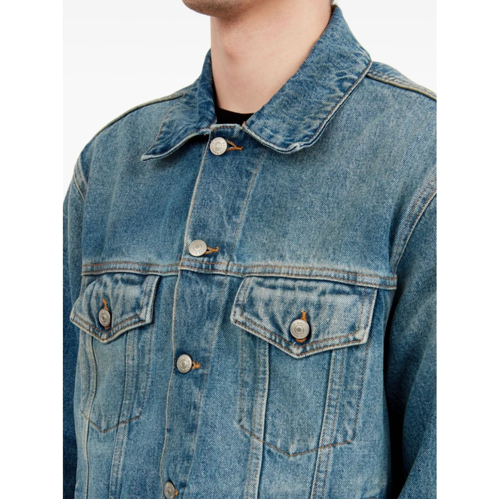 MM6 Maison Margiela Sportjas Blue Heren