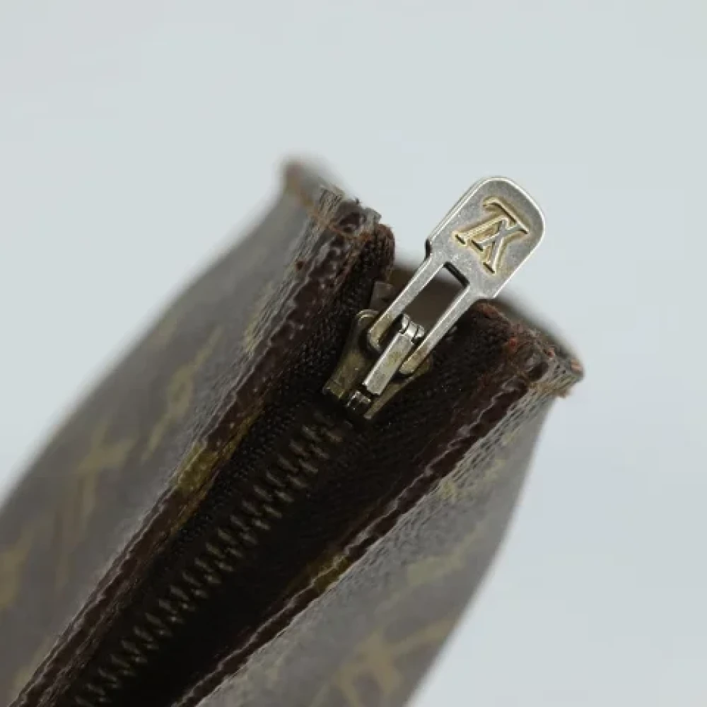 Louis Vuitton Vintage Pre-owned Canvas clutches Brown Dames