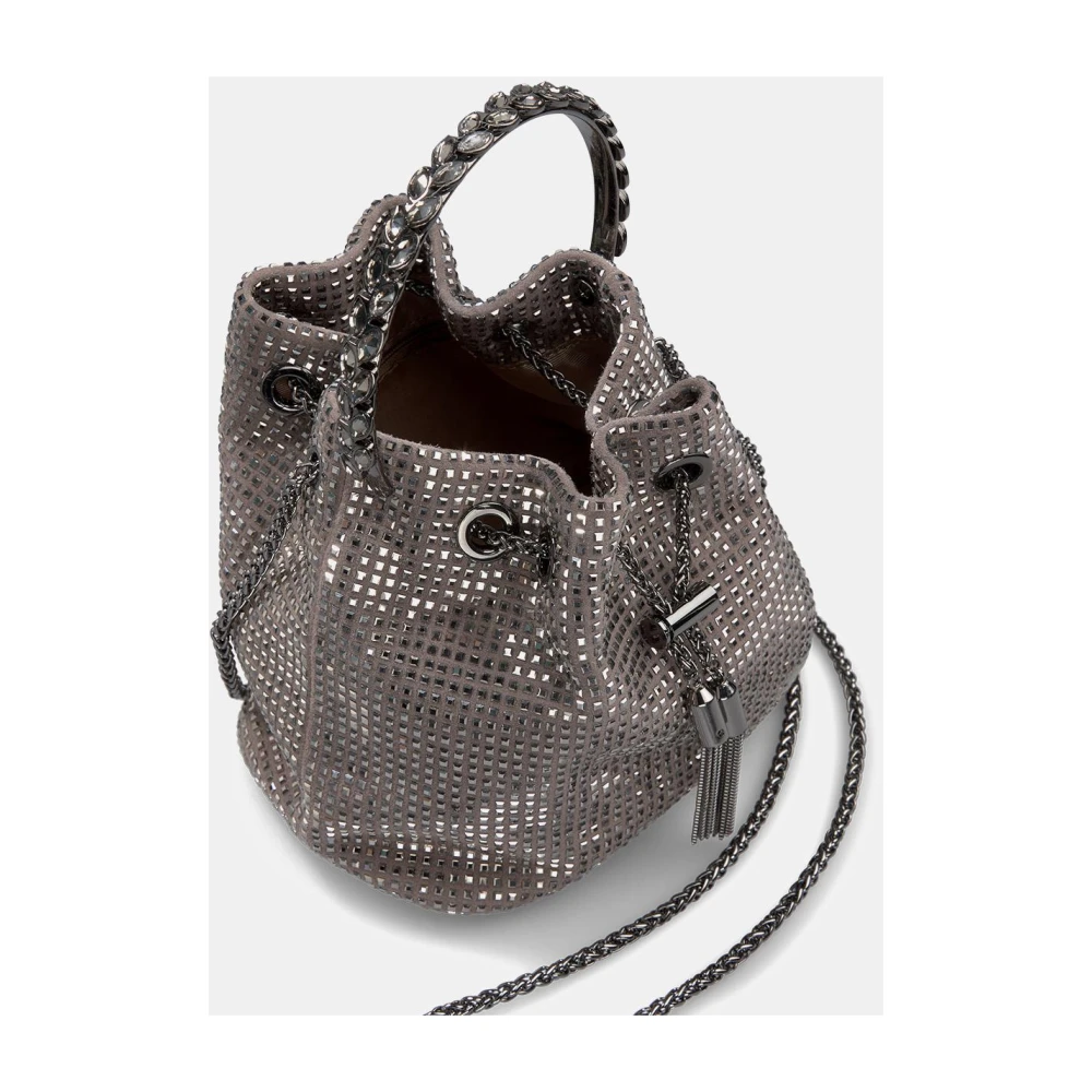 Alma en Pena Rhinestone emmer met hangend detail Gray Dames