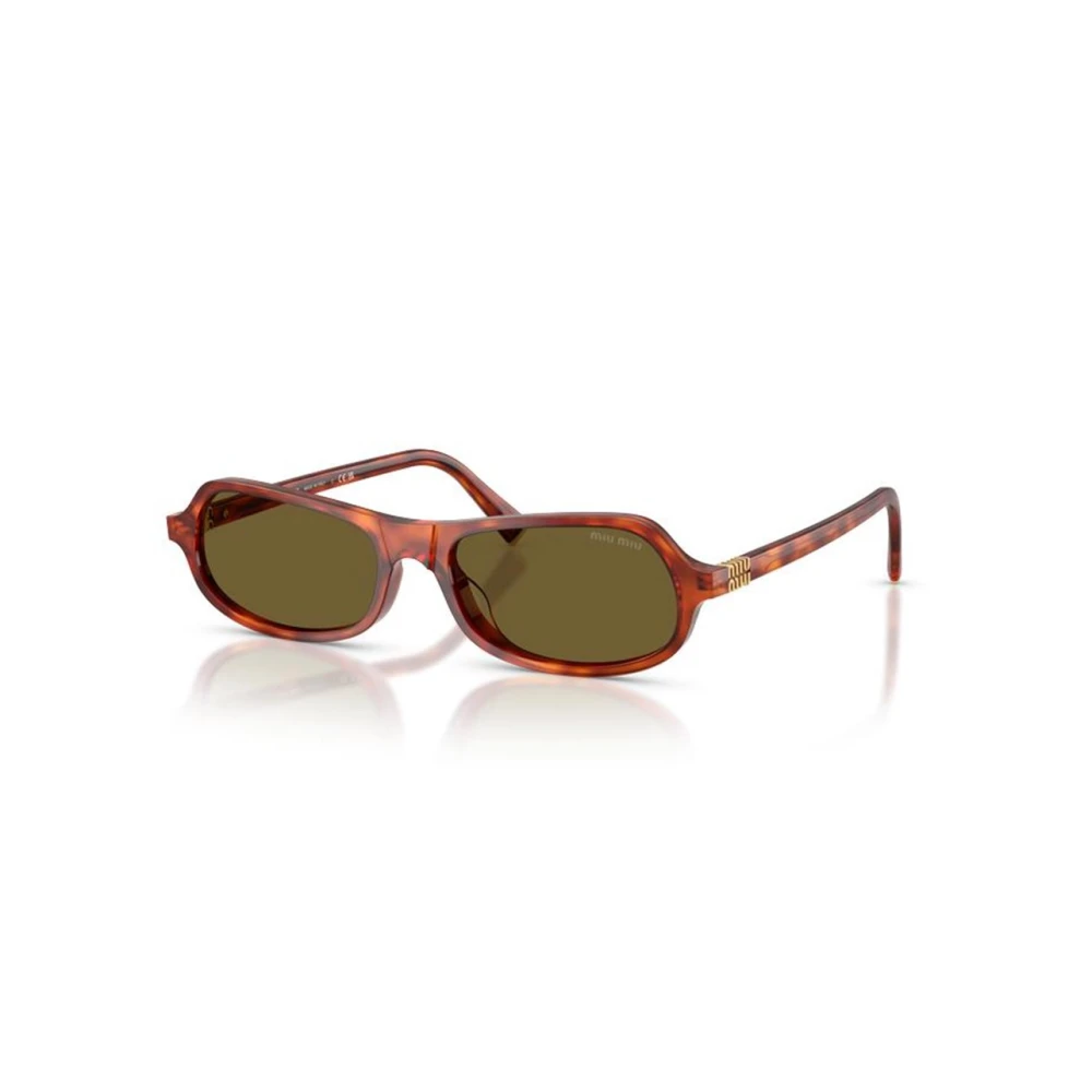Miu Miu Occhiali - Female - Sunglasses - Brown - One Size - Accessories - Image 3