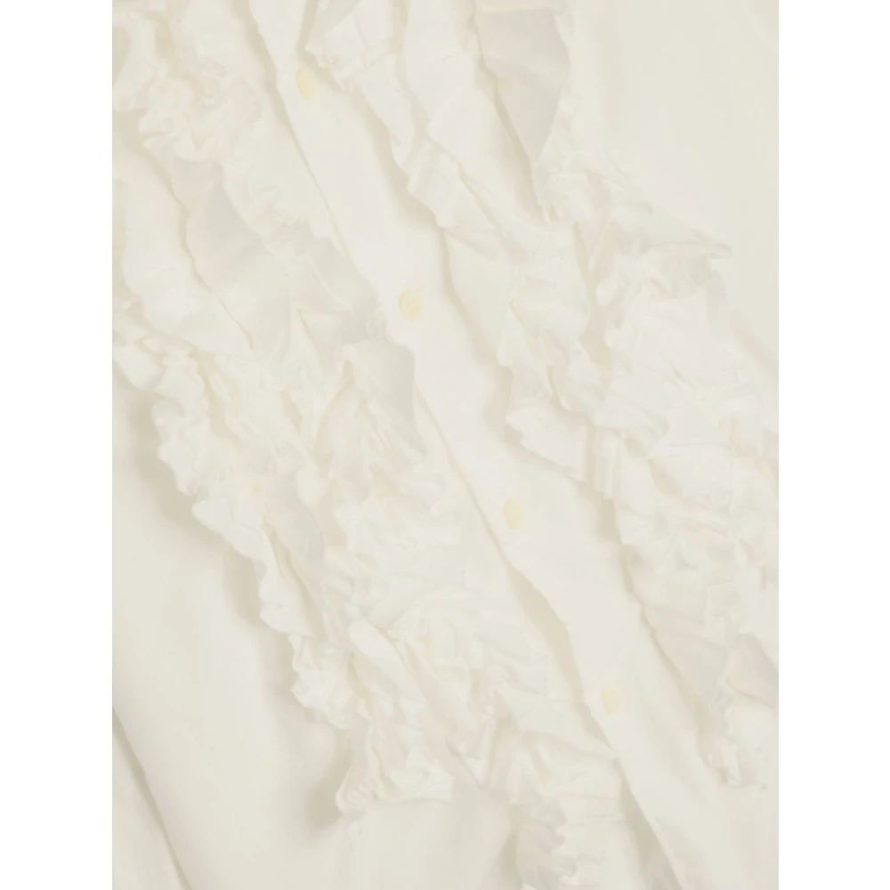 Comme des Garçons Polyester Blouse White Dames
