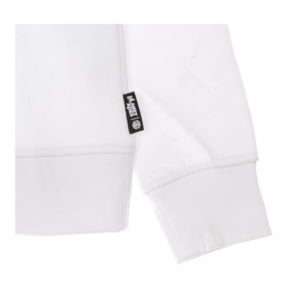 Element Dominion Crewneck Sweatshirt Wit White Heren