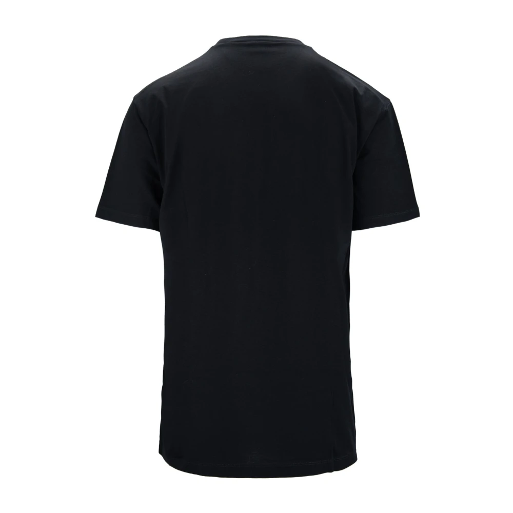 Dsquared2 Heren Slip-On T-Shirt met Contrast Print Black Heren