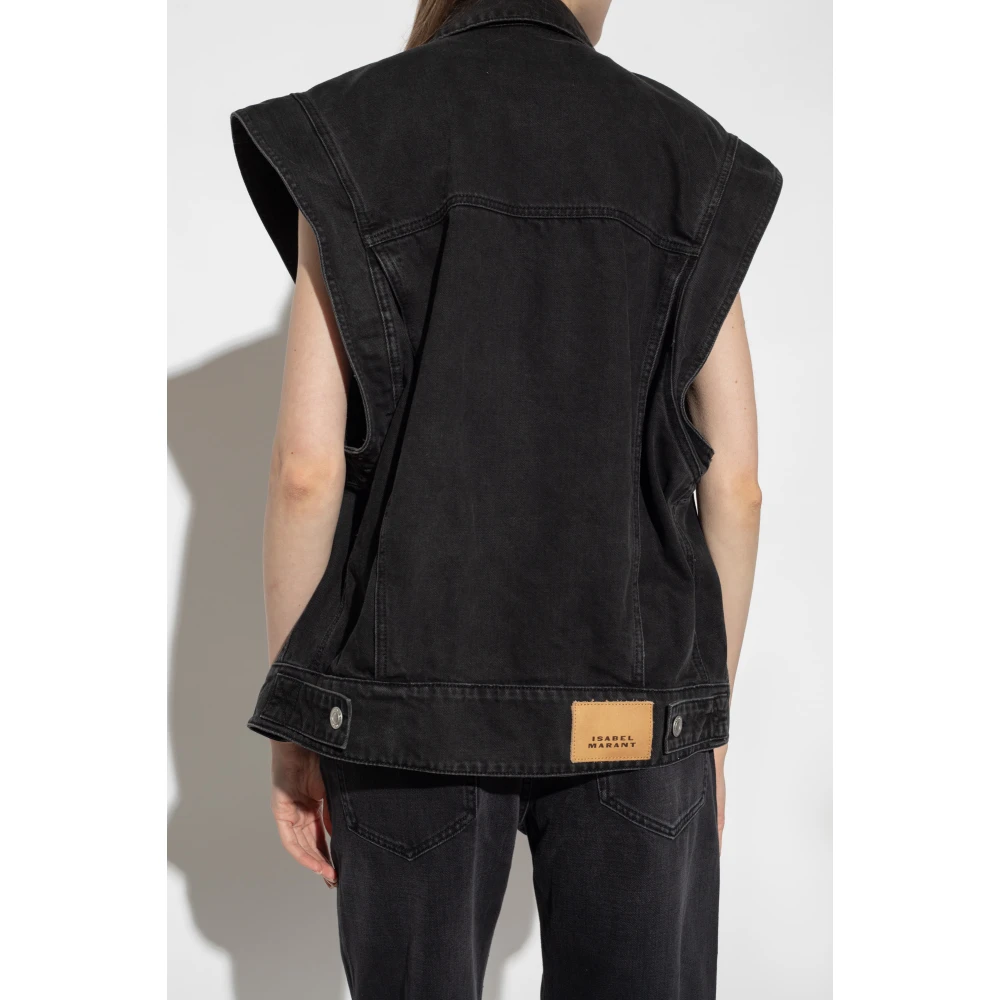 Isabel marant Harmon jas Black Dames