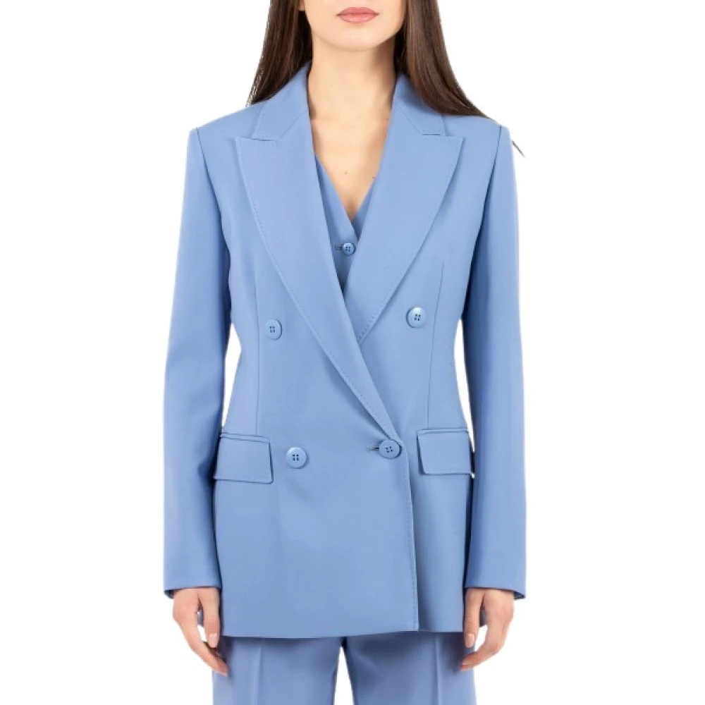 Max Mara Studio Blå Blazer