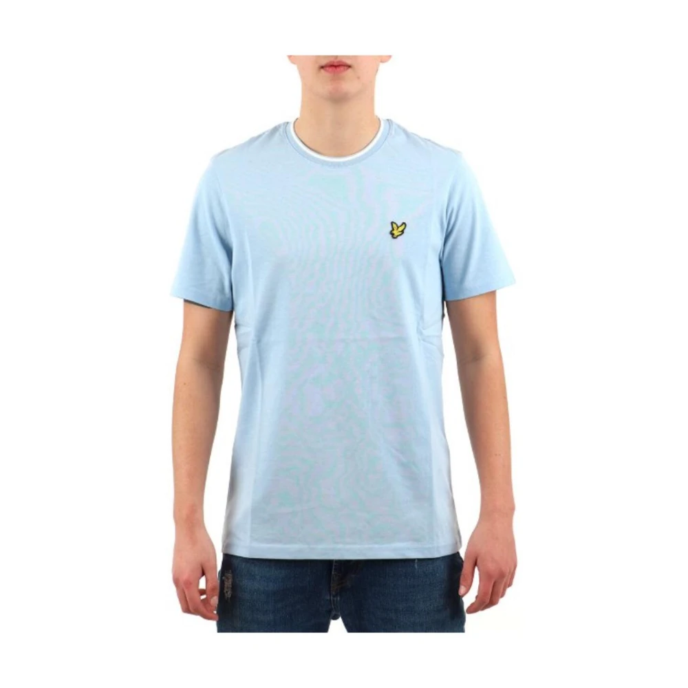 Lyle & Scott Men's Blue Crew Neck Tshirt