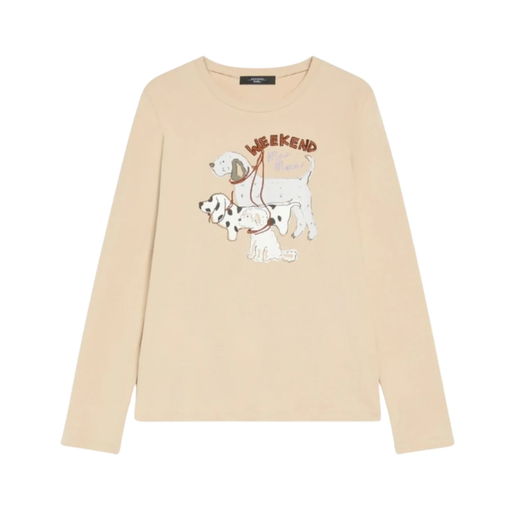 Max Mara Matte Top Beige Dames