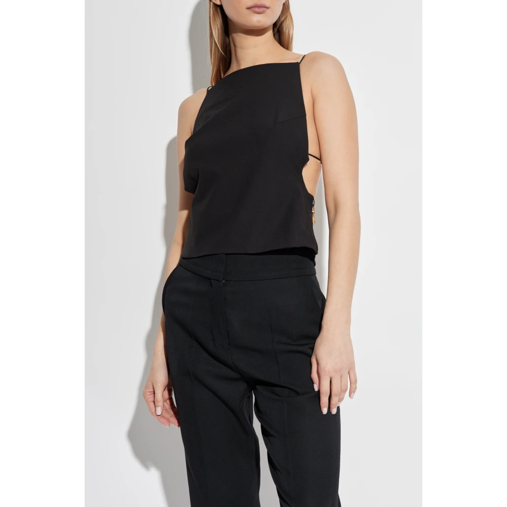 Cult Gaia Top Lexa Black Dames