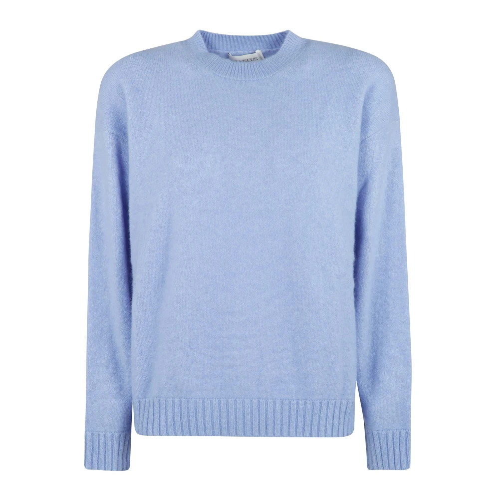 Laneus Stijlvolle Jumper voor een Trendy Look Blue Dames