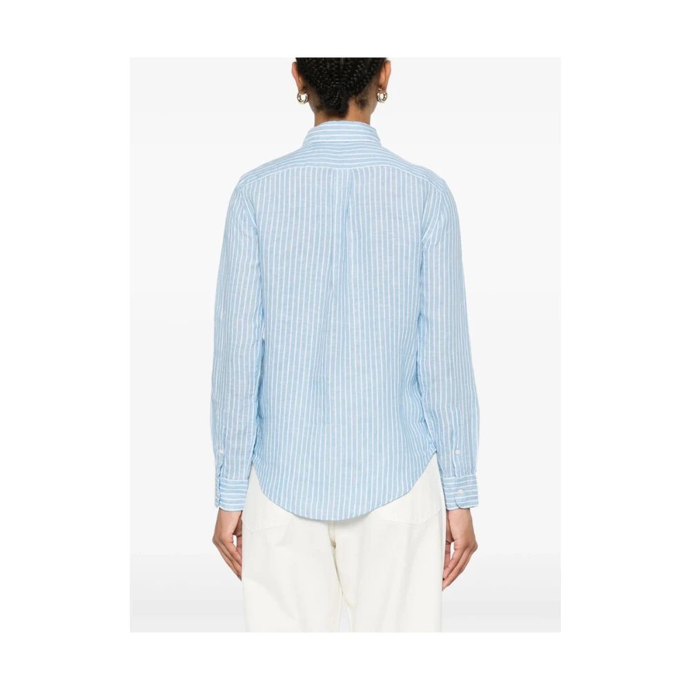 Ralph Lauren Overhemd Blue Dames