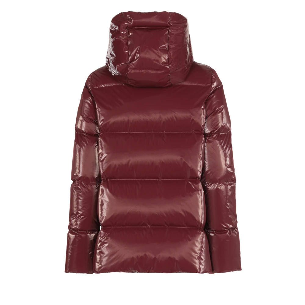 RRD Bordeaux Gewatteerde Jas met Capuchon Red Dames