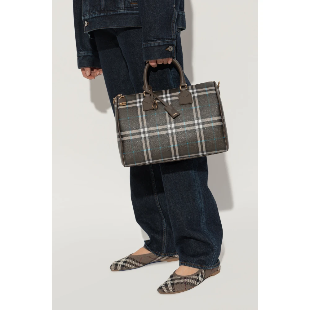 Burberry Handtas Bowling Medium Multicolor Dames