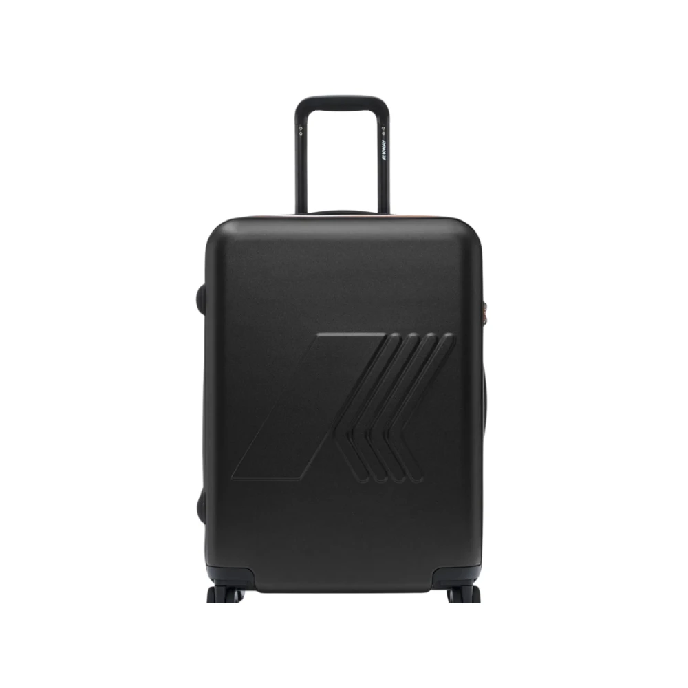 K-Way Vrouw Zwart Koffers Dames, One Size, Polyester, Eudoxieur Trolley