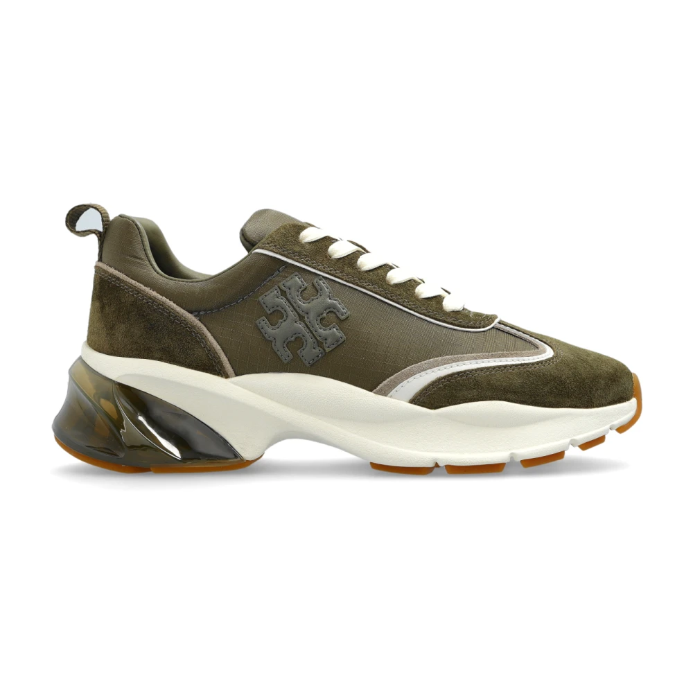 Tory Burch Sportschoenen Veel geluk Dames Schoenen Groen