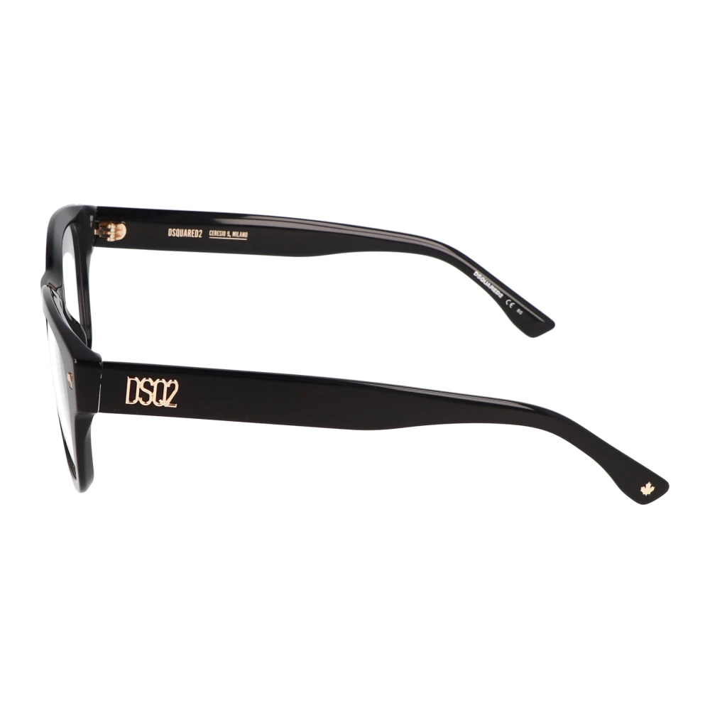 Dsquared2 Vierkante montuur bril Black Unisex