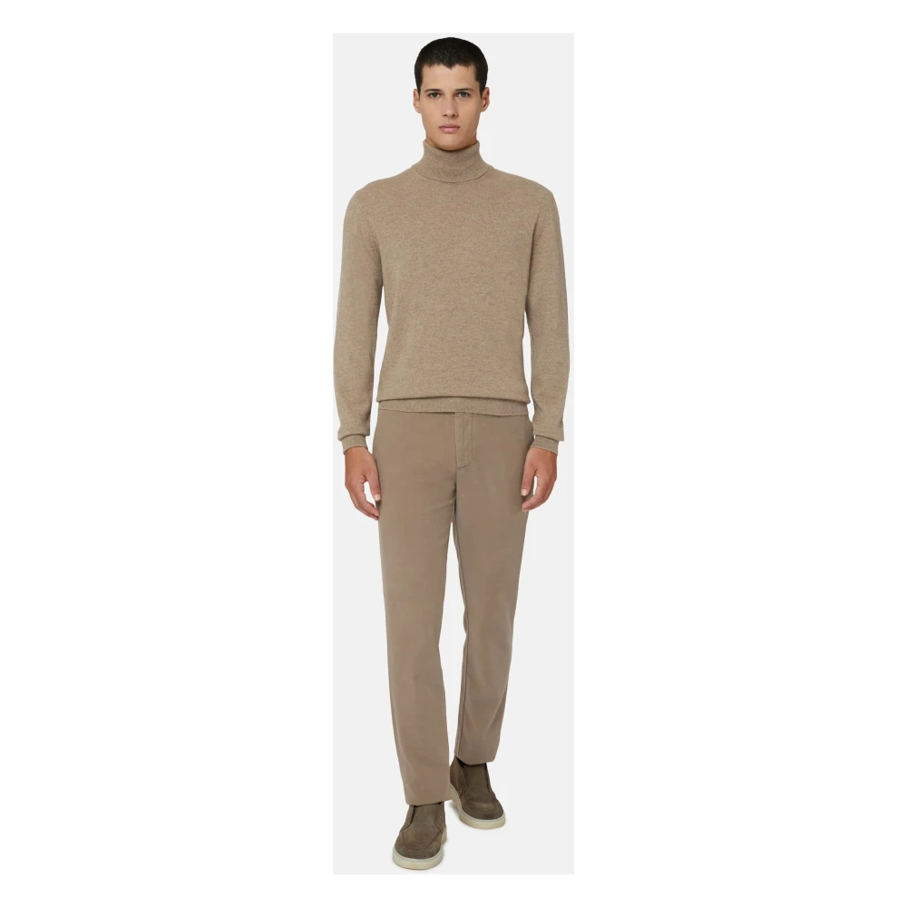 Boggi Milano Polokraagtrui Beige Heren