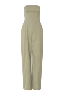 Slim-fit Jumpsuit med Utsvängda Ben