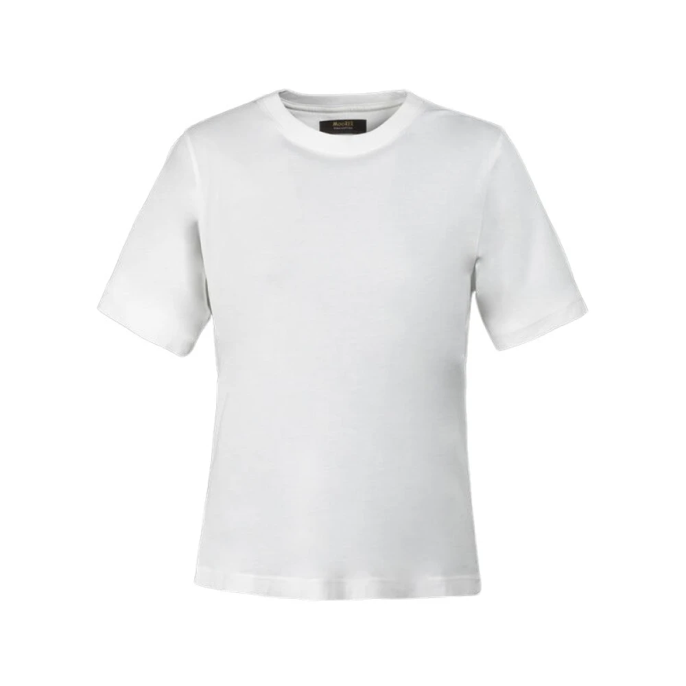 Moorer Women's White T-Shirts, S, Seula-Ntj