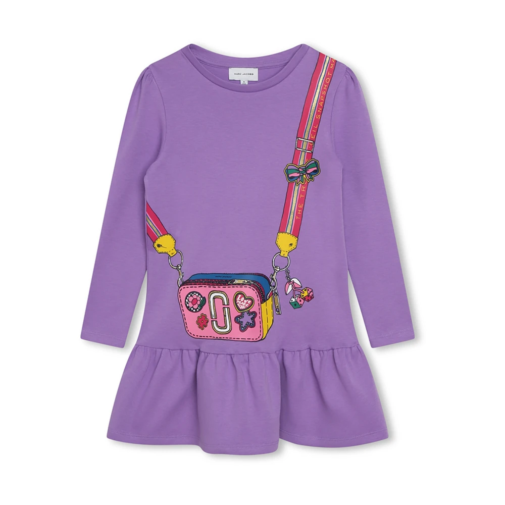 Little Marc Jacobs Lila klänningar för flickor Purple, Flicka