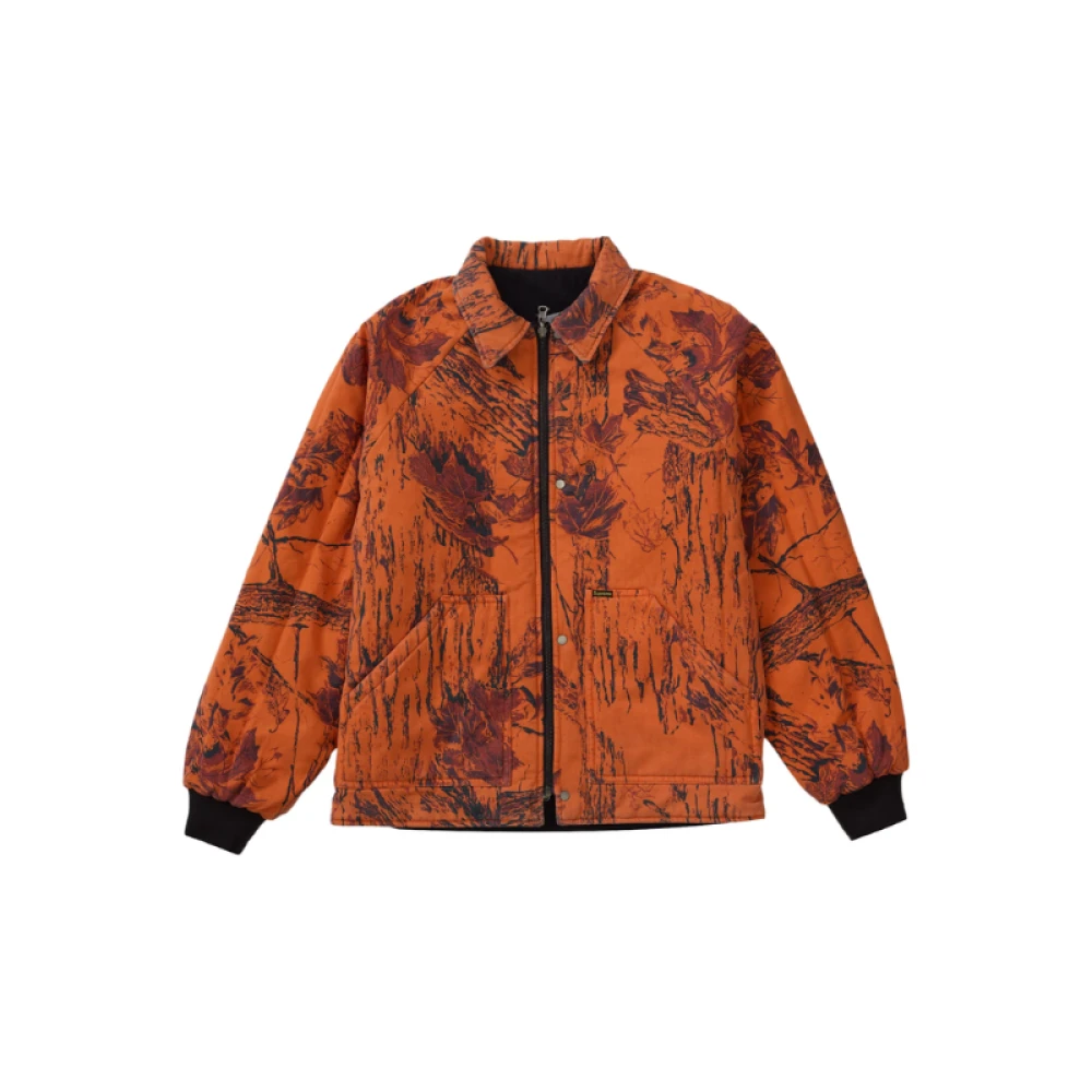 Supreme Omkeerbare werkjas in het zwart Black Heren