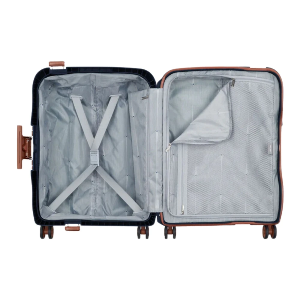 Delsey Blauwe Koffers met TSA-slot Blue Unisex