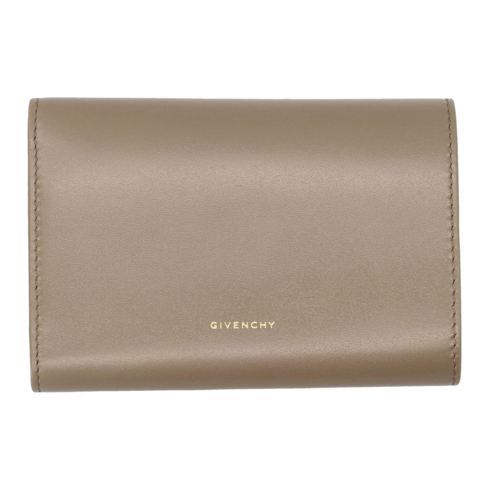 Givenchy Medium Flap Wallet Beige Dames