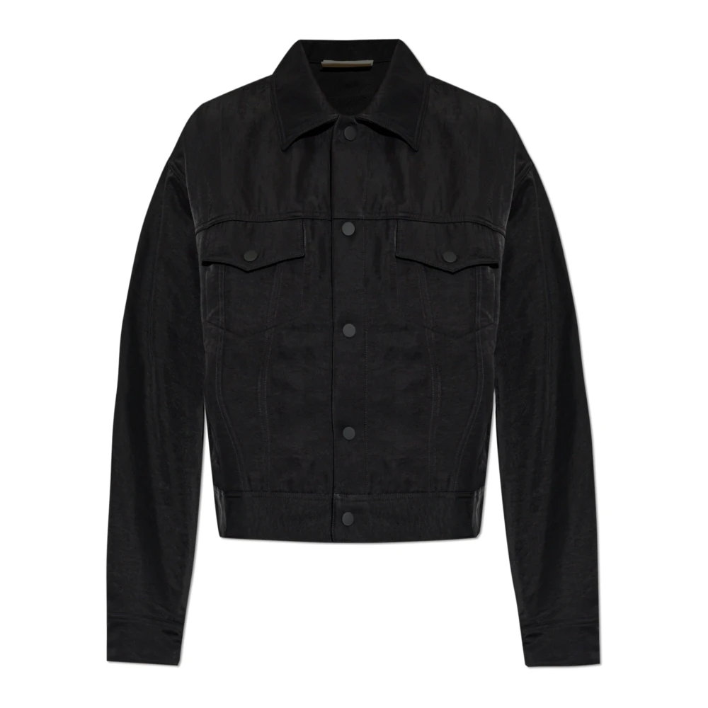 Fear Of God Hombre Negro - Trucker Jacket - Jackets - S