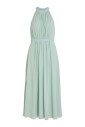turquoise-mouwloze-jurk-met-ritssluiting