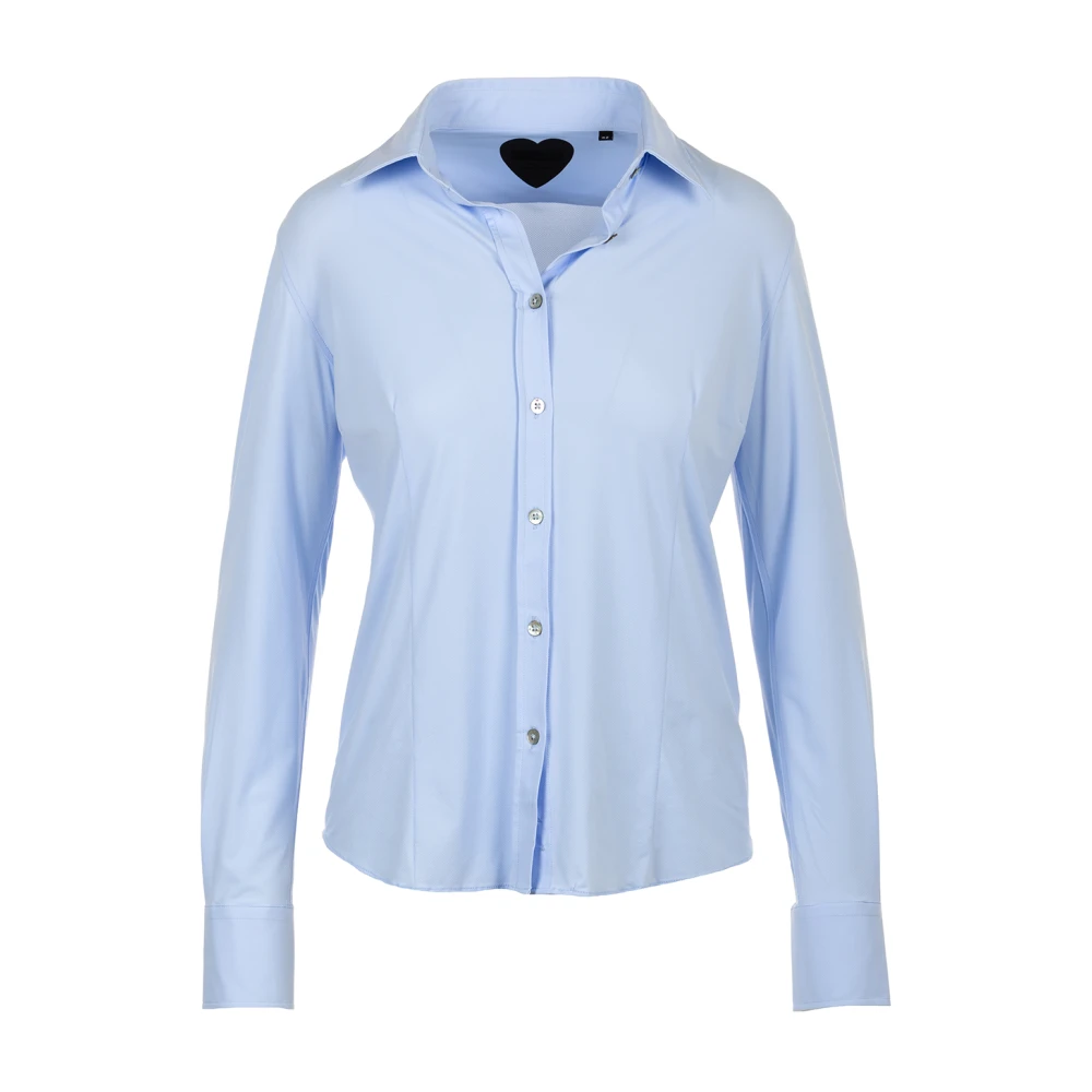 RRD Lichtblauw Oxford Overhemd Blue Dames