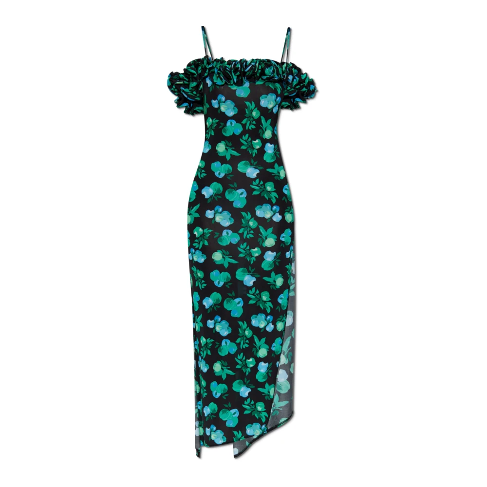 Coperni Gedrukte jurk Green Dames