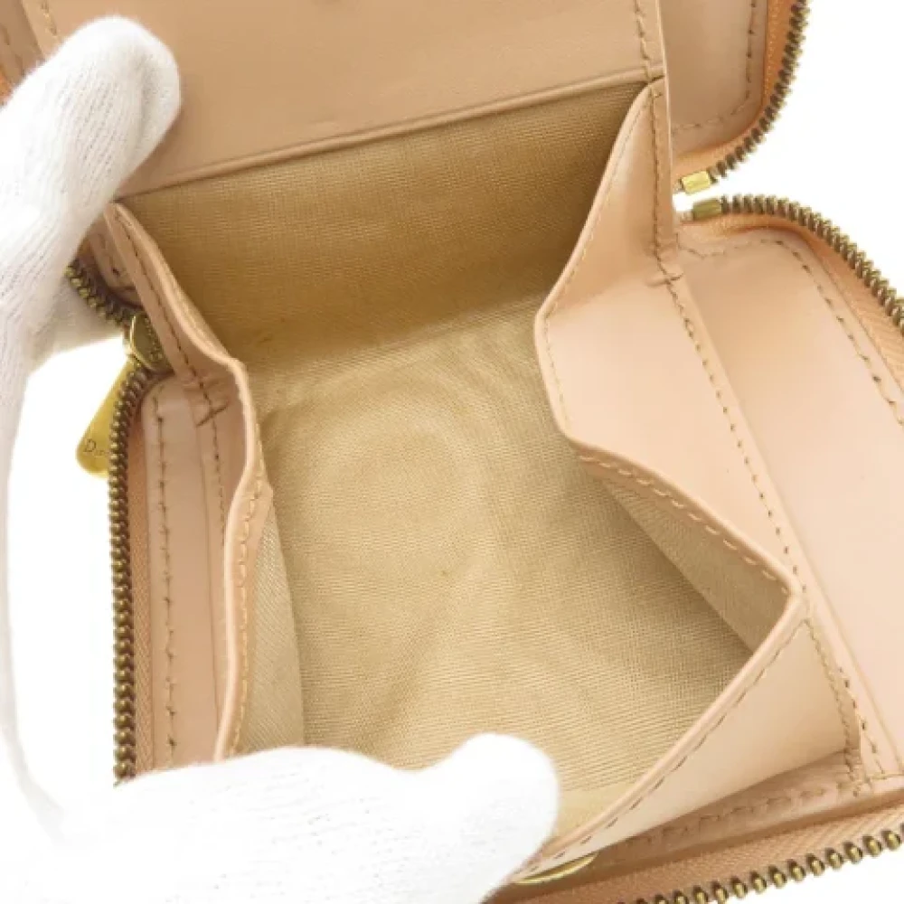 Dior Vintage Pre-owned Leather wallets Pink Dames