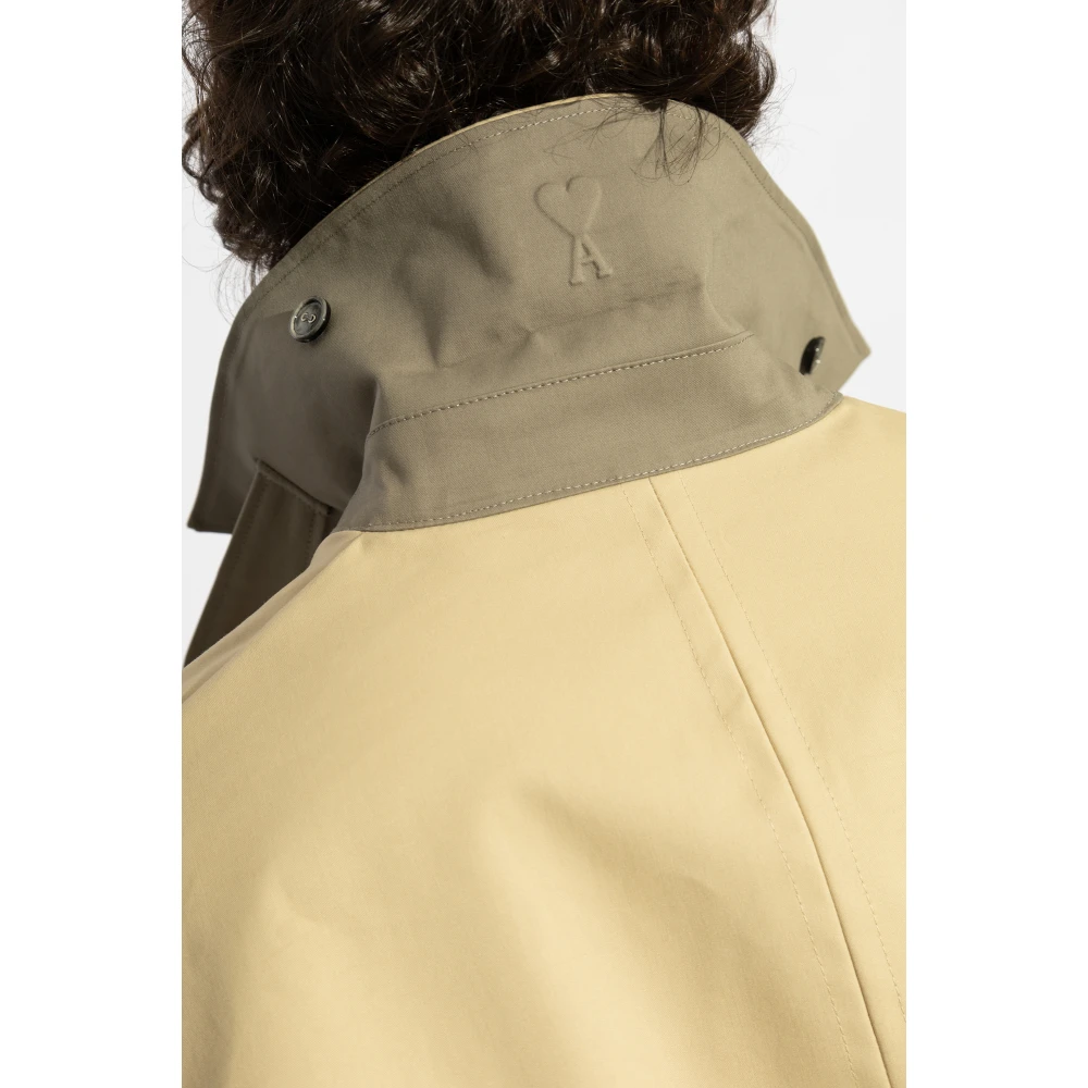 Ami Paris Kort Jack Beige Heren