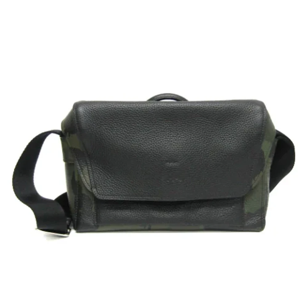 Coach Pre-owned Leather shoulder-bags Black Dames