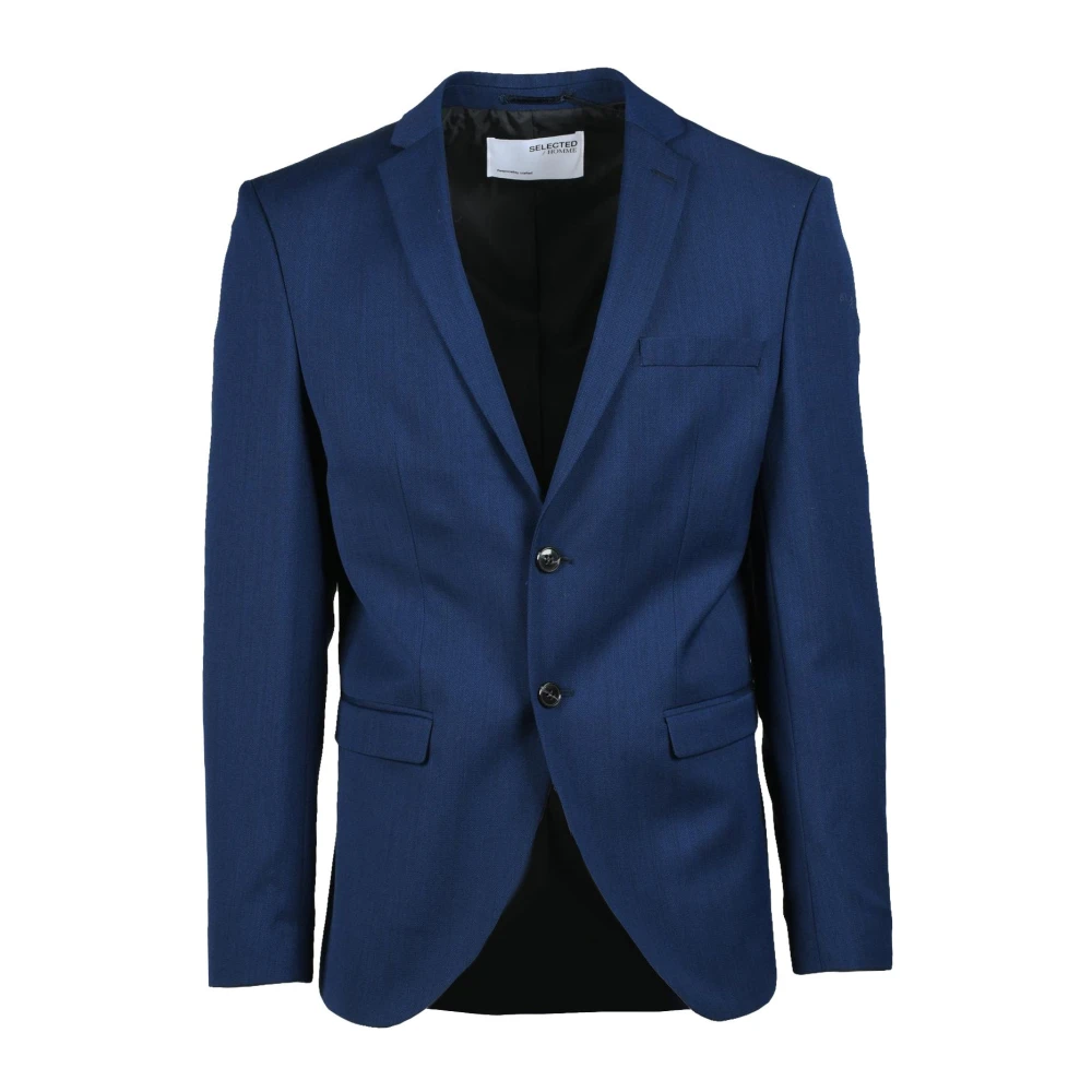 Selected Femme Slim Fit Knoopjasje Blue Heren