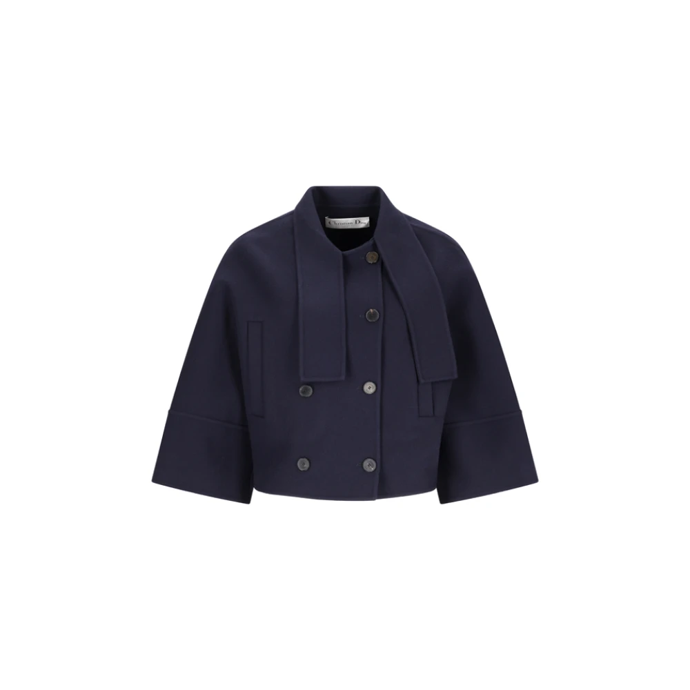 Dior Donna Blu Cappotti, S, New,