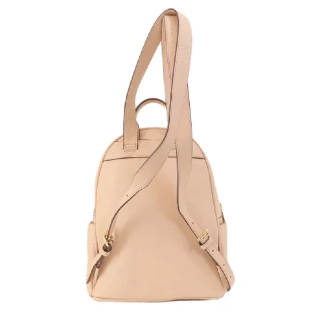 Michael Kors Pre-owned Leather backpacks Pink Dames